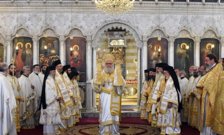 Patriarch of Antioch headed the Divine Liturgy on the occasion of the ...