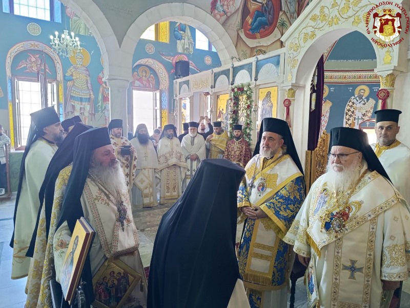 The feast of the Synaxis of the Holy Archangels was celebrated at the Patriarchate of Jerusalem (VIDEO)