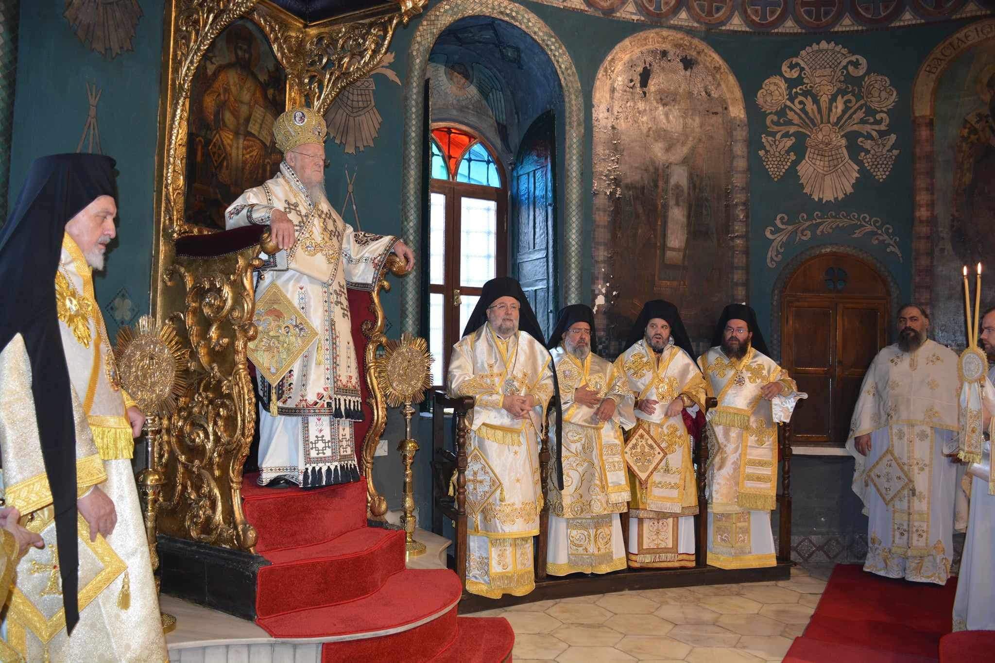 Group of pilgrims from the Metropolis of Kassandria visit the Metropolitan of Princes’ Islands