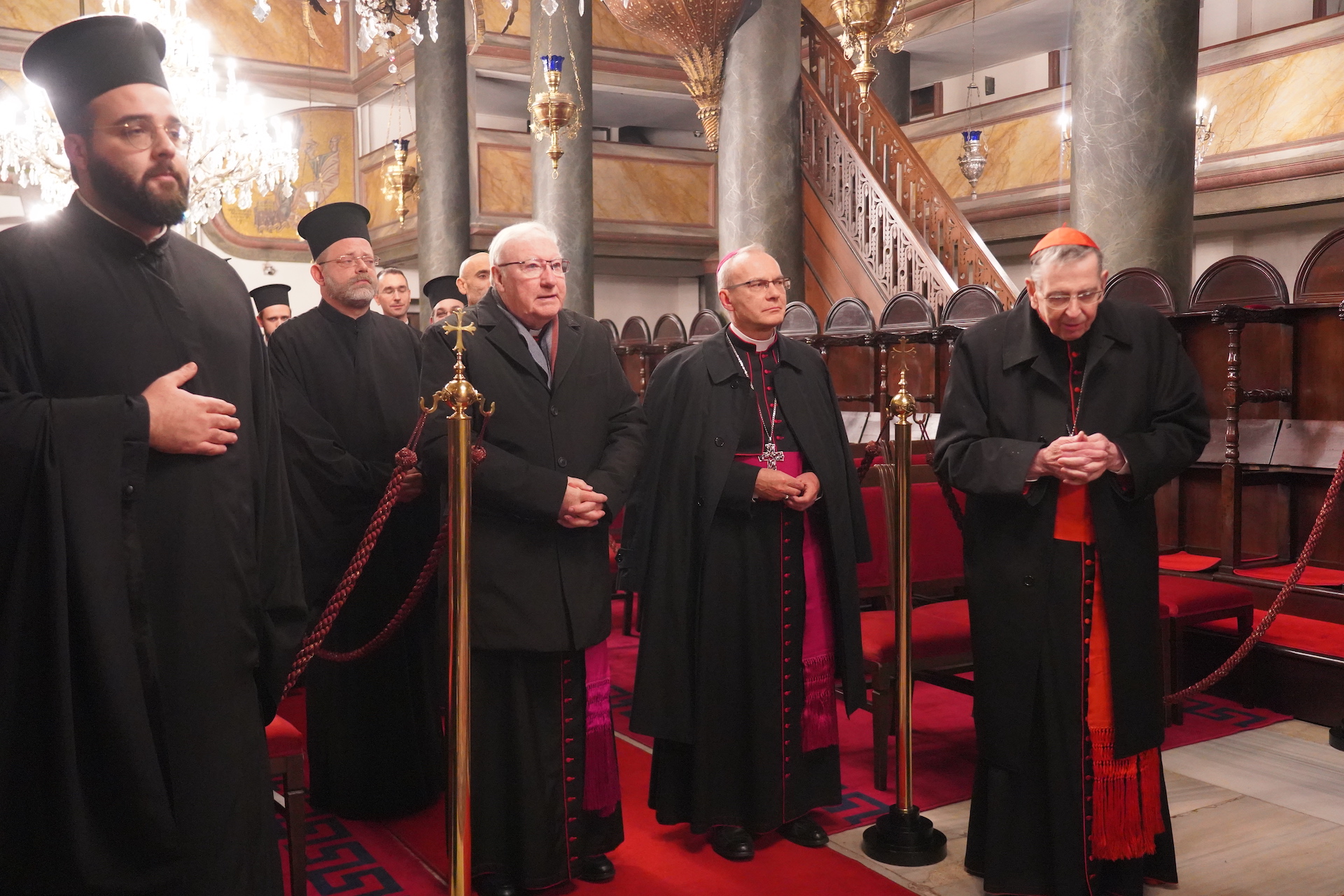 Official Delegation of the Church of Rome arrives at the Ecumenical Patriarchate
