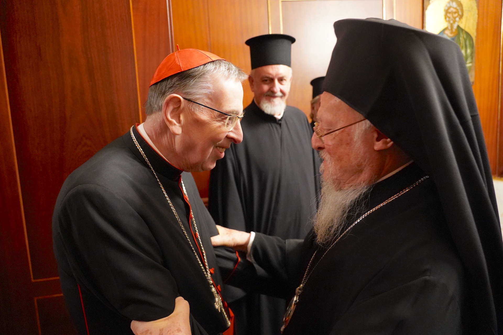Official Delegation of the Church of Rome arrives at the Ecumenical Patriarchate