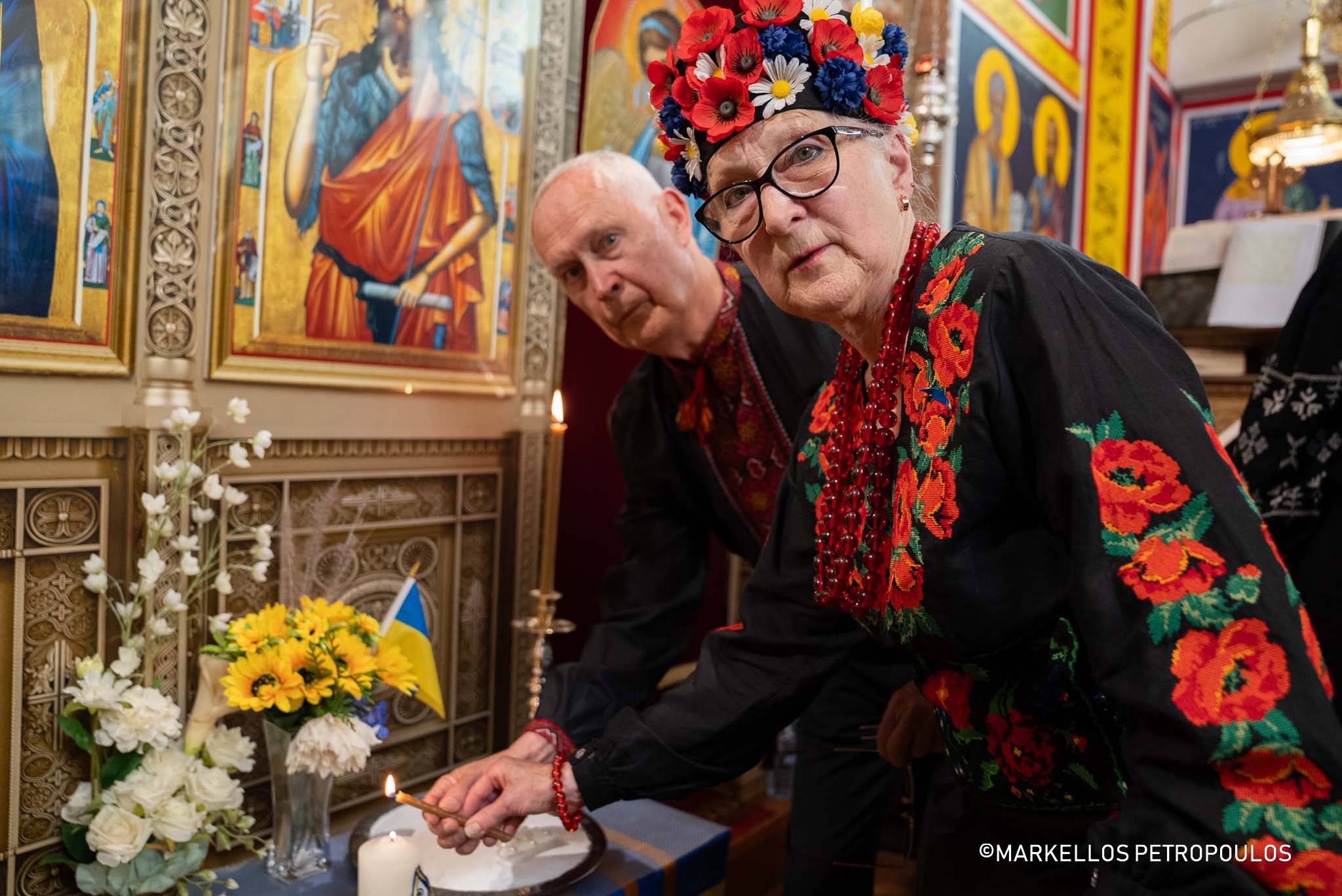 Memorial service for the victims of the Holodomor famine in Sydney by the Archbishop of Australia