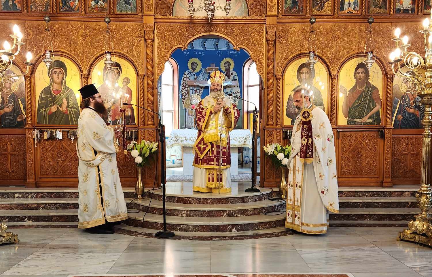 Sydney: His Grace Bishop Gregorios of Mesaoria at the Church of Saint ...