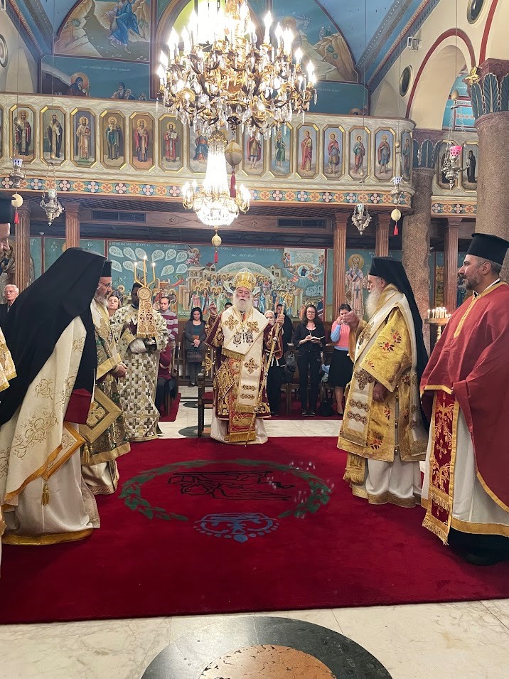 The feast of Saint Savvas was celebrated at the Patriarchate of Alexandria