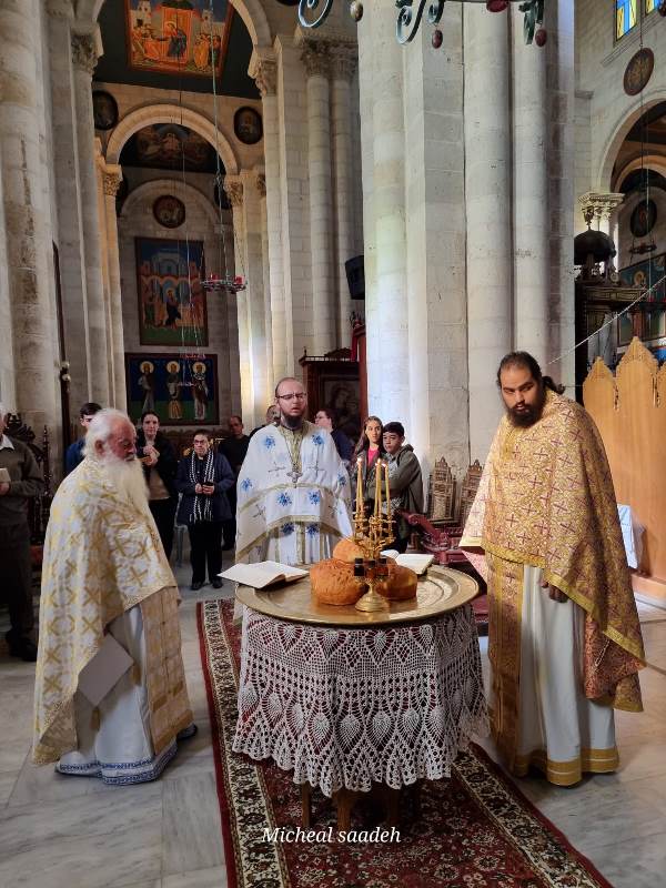 The Feasts of the Holy New Martyr Philoumenos and of the Apostle and Evangelist Matthew at the Patriarchate of Jerusalem