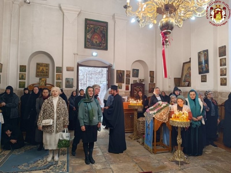 The feast of the Great Martyr Catherine at the Patriarchate of Jerusalem (VIDEO)
