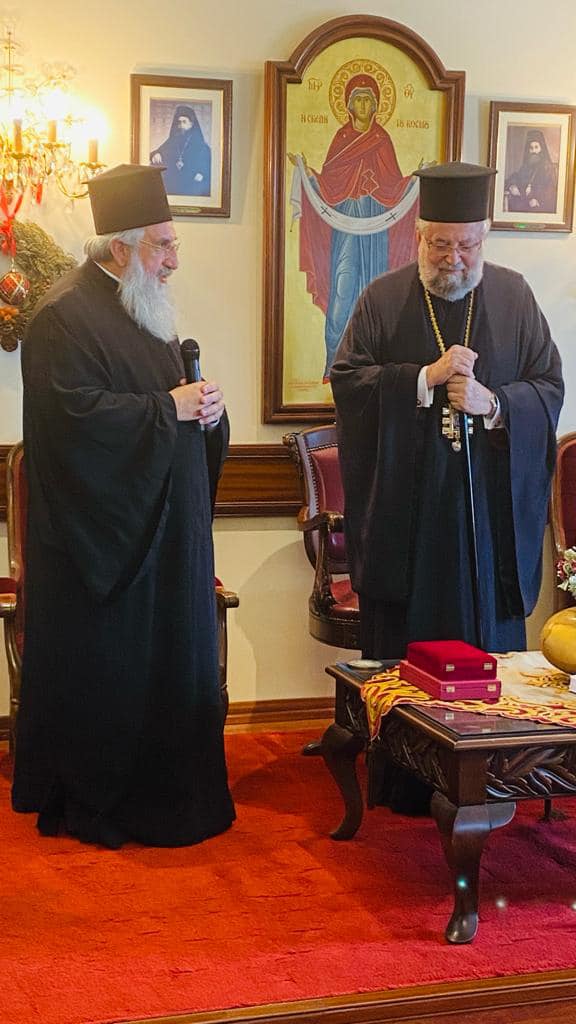 Metropolitan of Princes’ Islands received Archbishop of Crete and Metropolitan of Rethymno