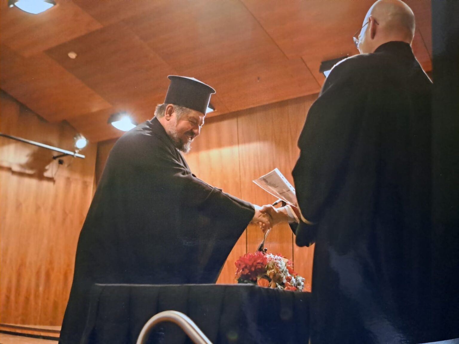 Metropolitan of Zambia was honoured with a Master’s degree from Ionian University, Greece