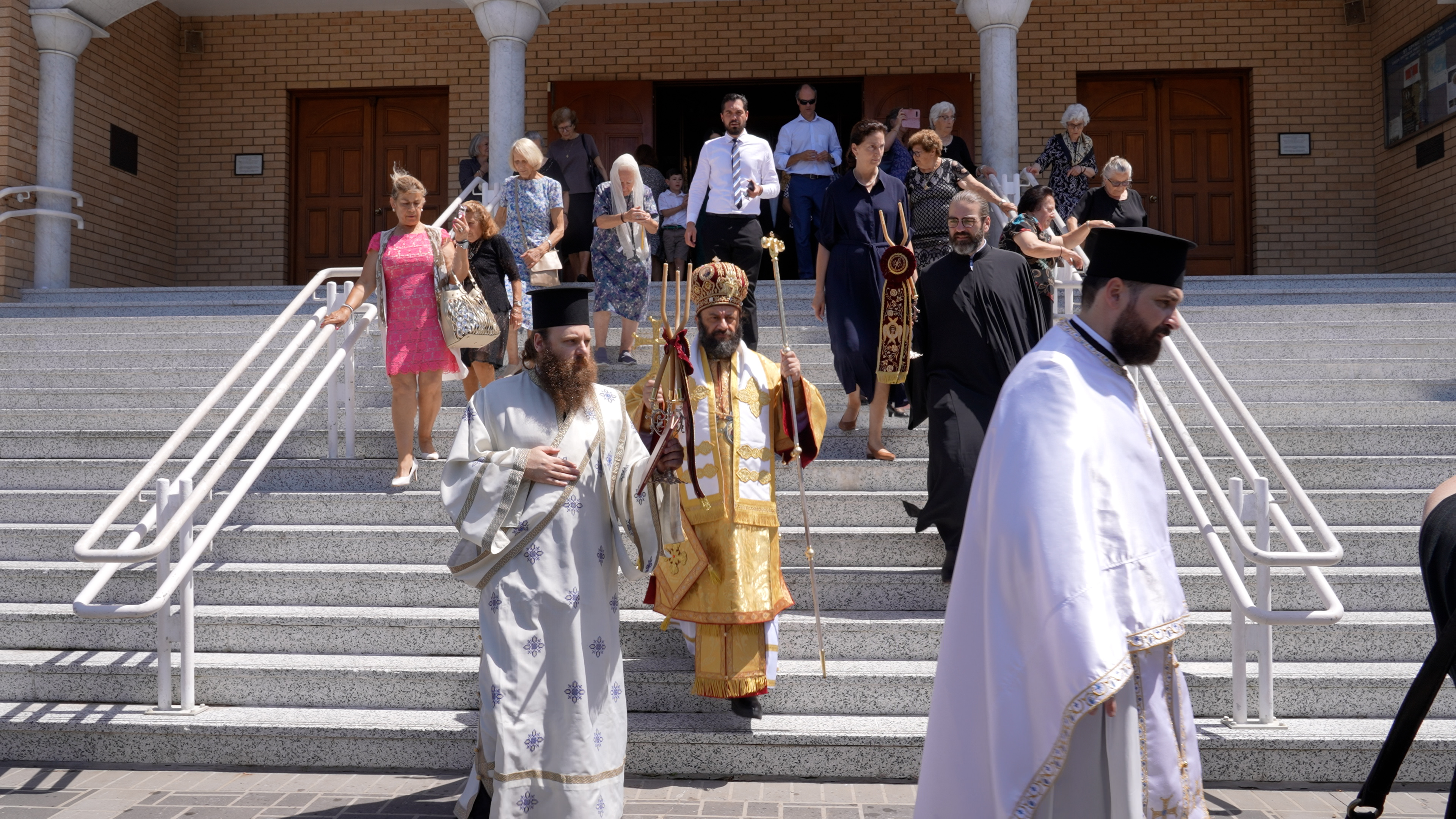 Sydney: The Feast Day of Saint Spyridon presided over by the Metropolitan of New Zealand