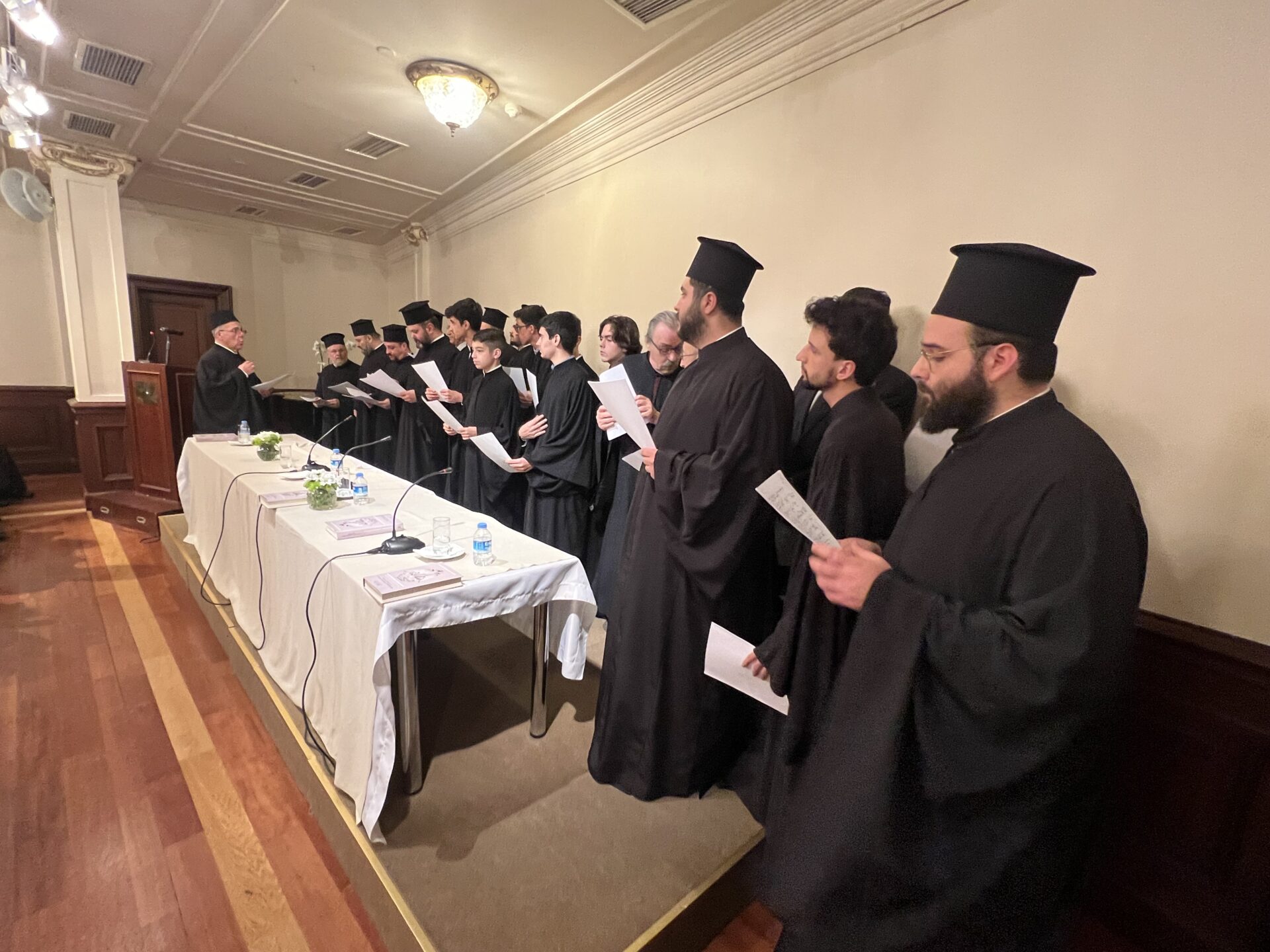 The presentation of the new book of Archbishop Makarios of Australia at the Sismanoglio Megaro in Constantinople