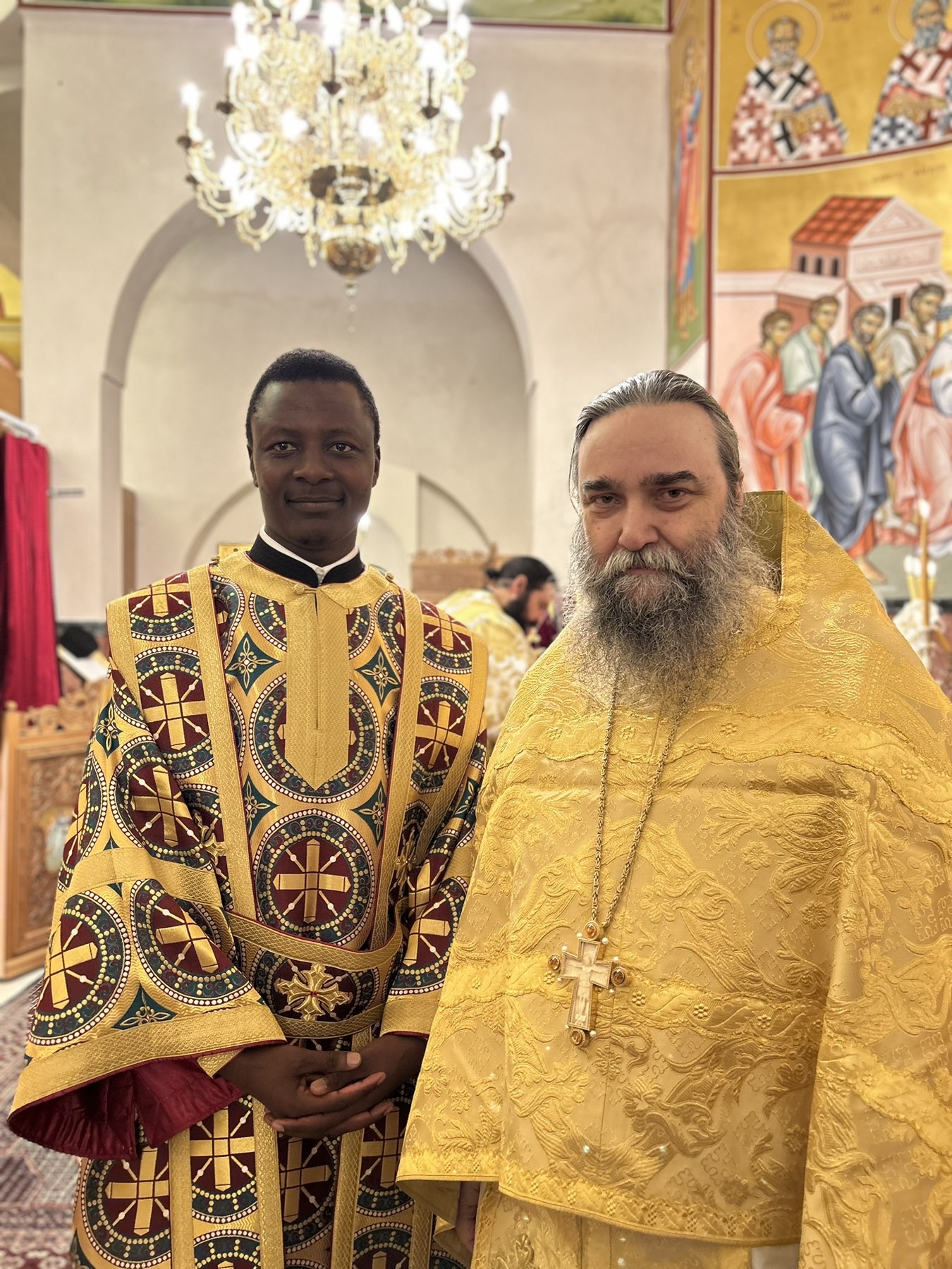 The son of the first Orthodox Tanzanian clergyman was ordained a Hierodeacon