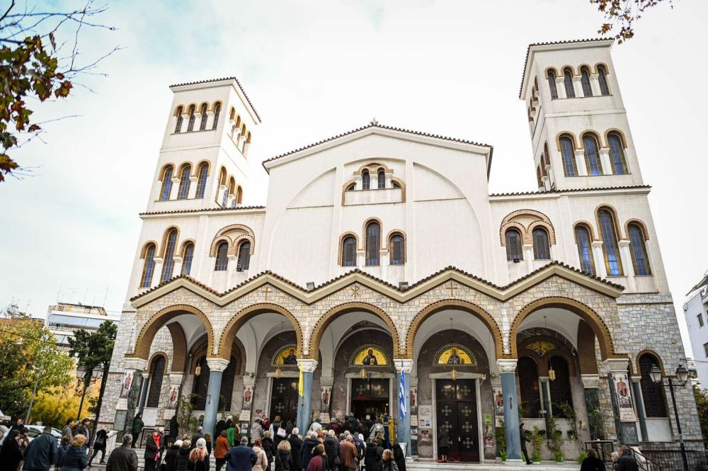 Joyous celebration of the Feast of Saint Nicholas in Larissa, Greece