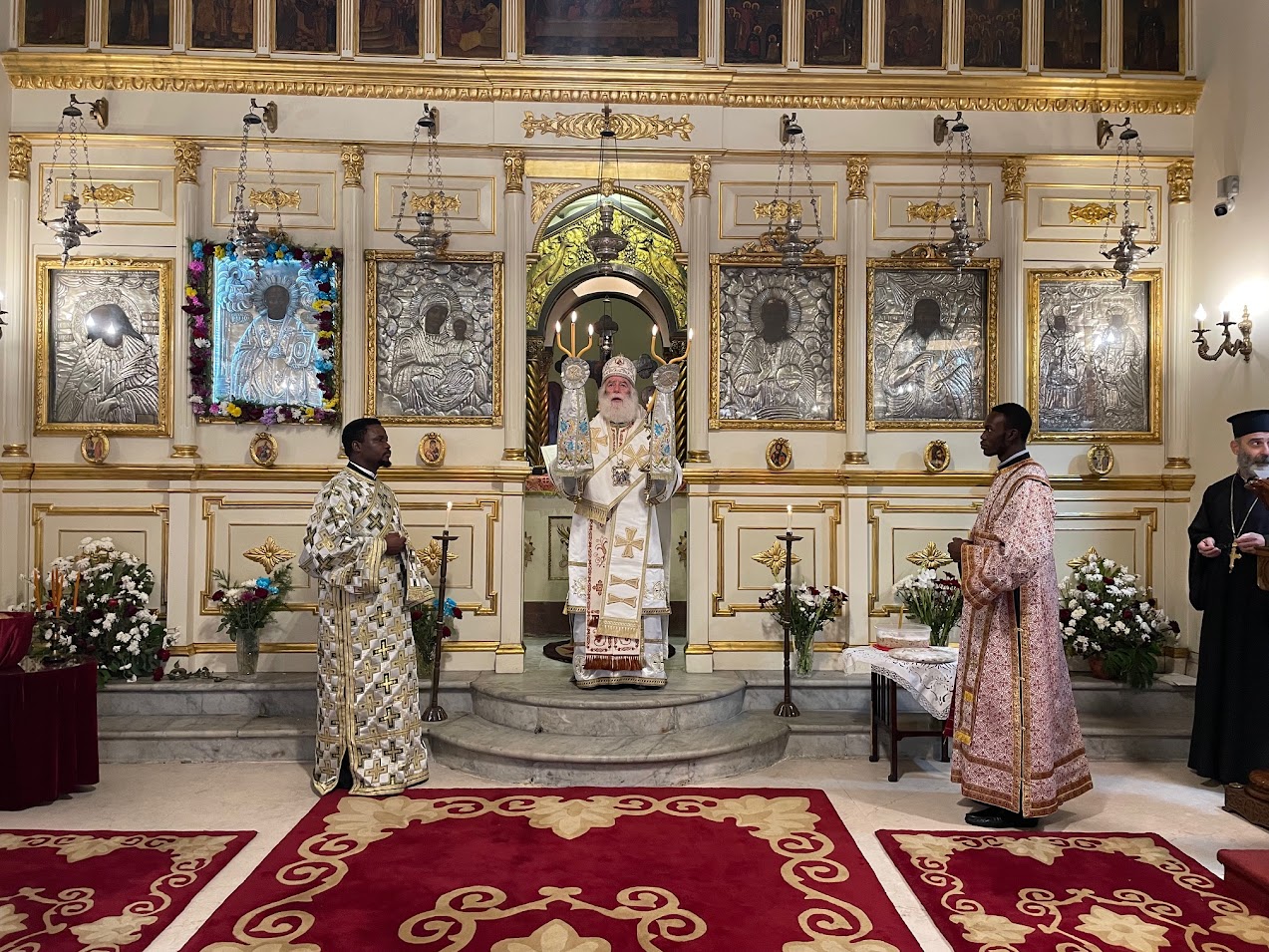 Patriarchal Divine Liturgy was celebrated at the Church of Saint Nicholas in Alexandria