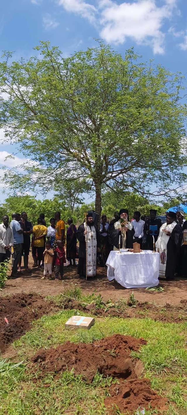 Laying of the foundations of the Church of Saint Gregory and Saint Kosmas the Aetolian in Tanzania