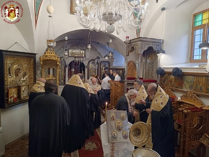 The Sacrament of Holy Unction at the Patriarchate of Jerusalem