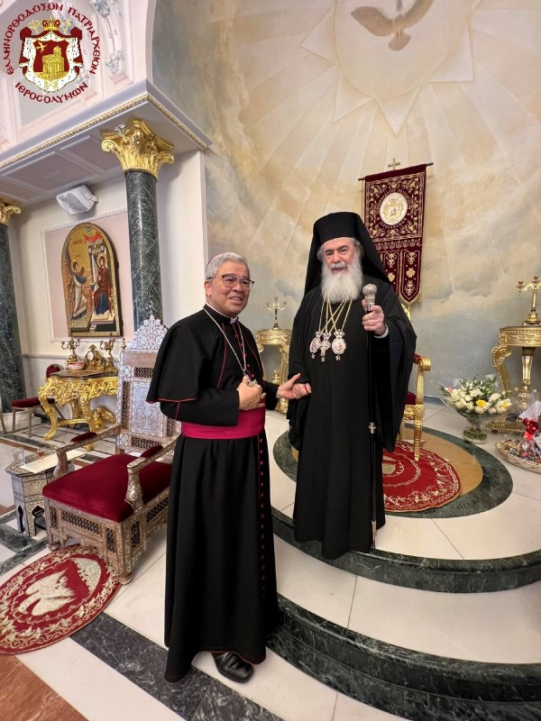 Christmas Day visits of the Western and Non-Chalcedonian Churches to the Patriarchate of Jerusalem