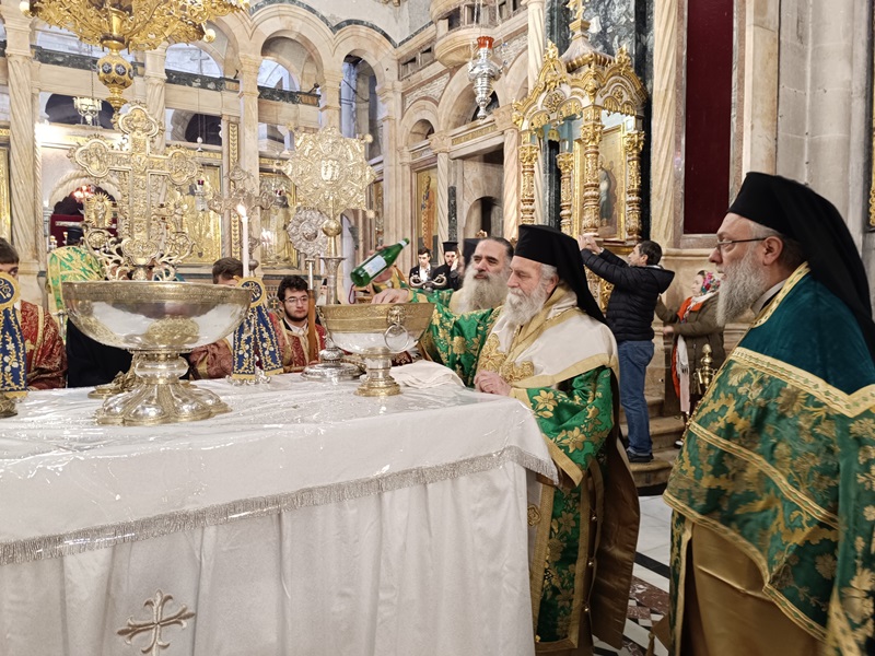 The Feast Day of Theophany at the Patriarchate of Jerusalem