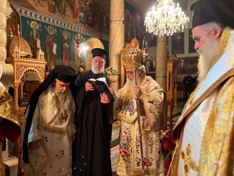 The Feast of Saint Theodosius the Coenobiarch at the Patriarchate of Jerusalem