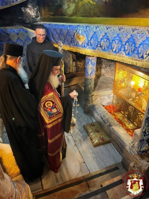 Christmas Eve at the Patriarchate of Jerusalem