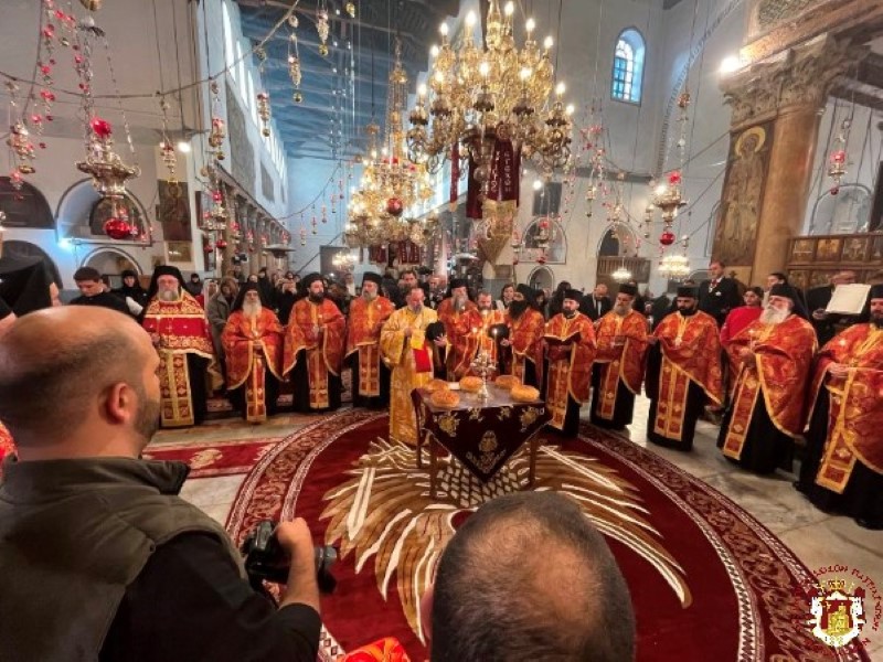 Christmas Eve at the Patriarchate of Jerusalem