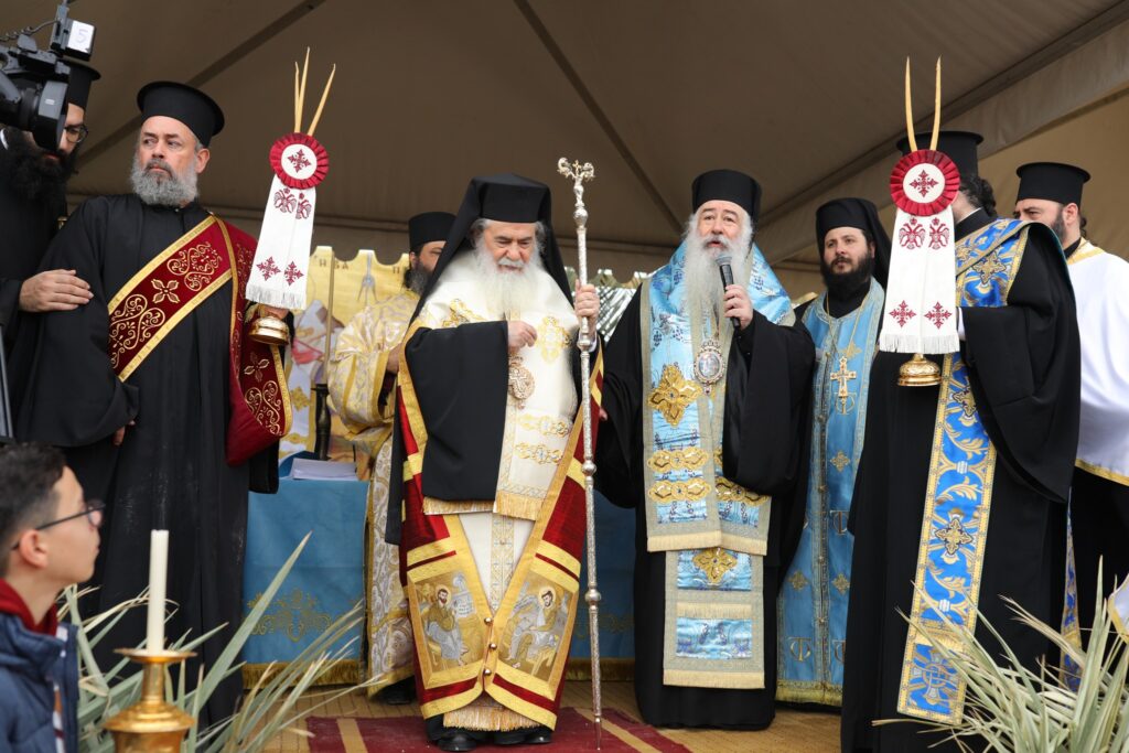 Patriarch Theophilos of Jerusalem calls for peace and demands an immediate end to the bloody conflict
