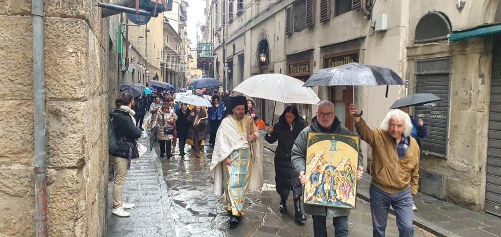 Epiphany celebrations at the Parish of Saint James the Brother of God in Florence, Italy