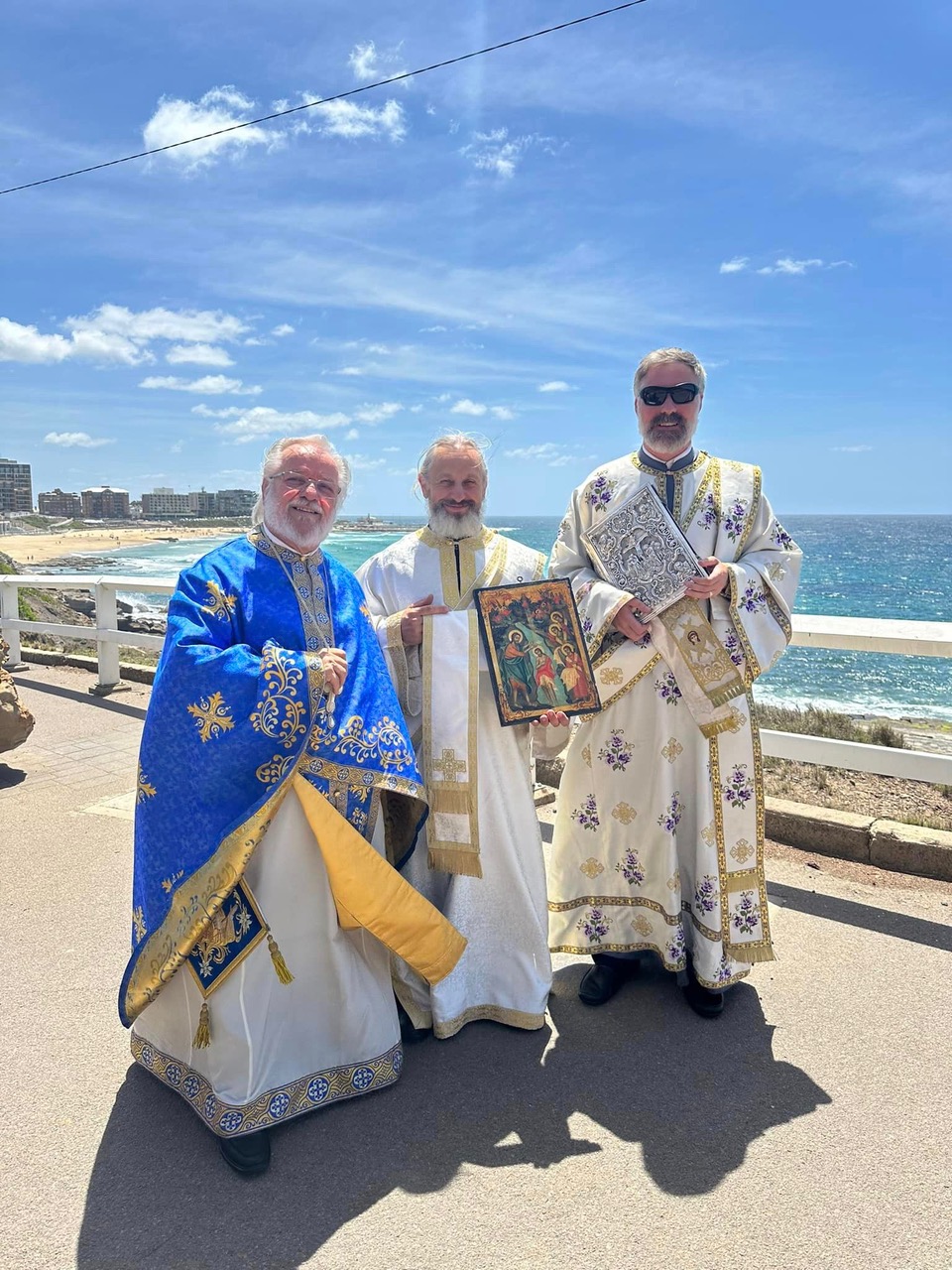 Blessing of the Waters and Throwing of the Holy Cross in Newcastle, NSW