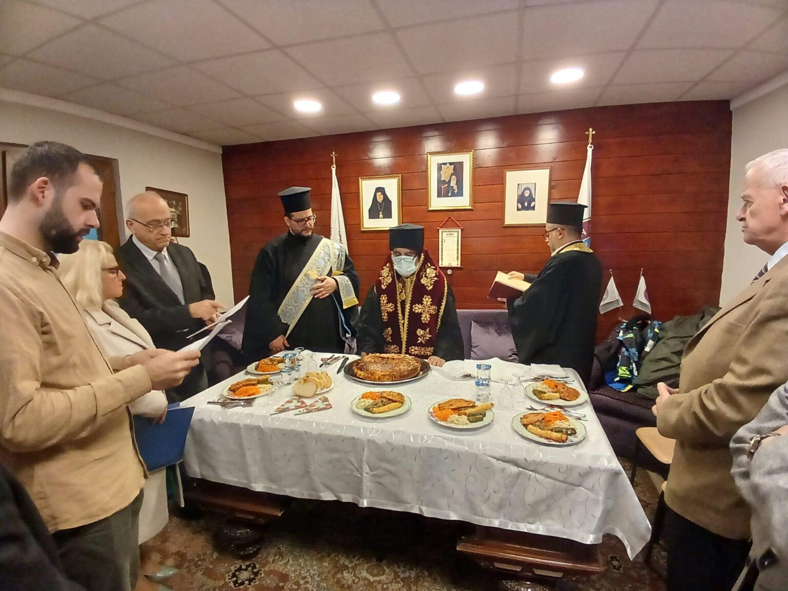Divine Liturgy was celebrated at Church of Saint Paraskevi in Community of Vathyryakos