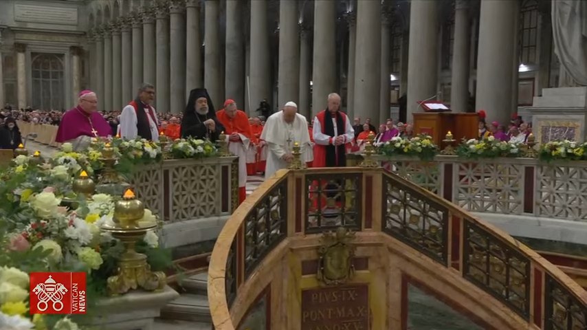 Metropolitan Polykarpos of Italy attended Pope’s Ecumenical Vespers for Week of Prayer for Christian Unity