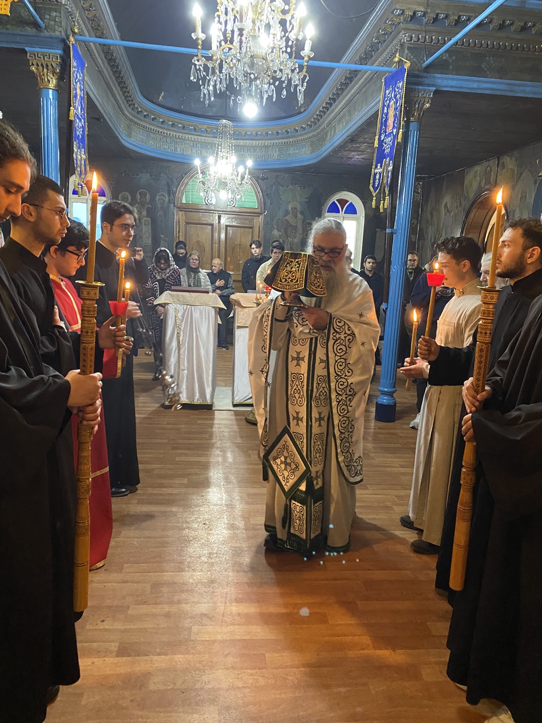 The Athonias Ecclesiastical School visited the Vatopedi Metochion of Galata in Constantinople