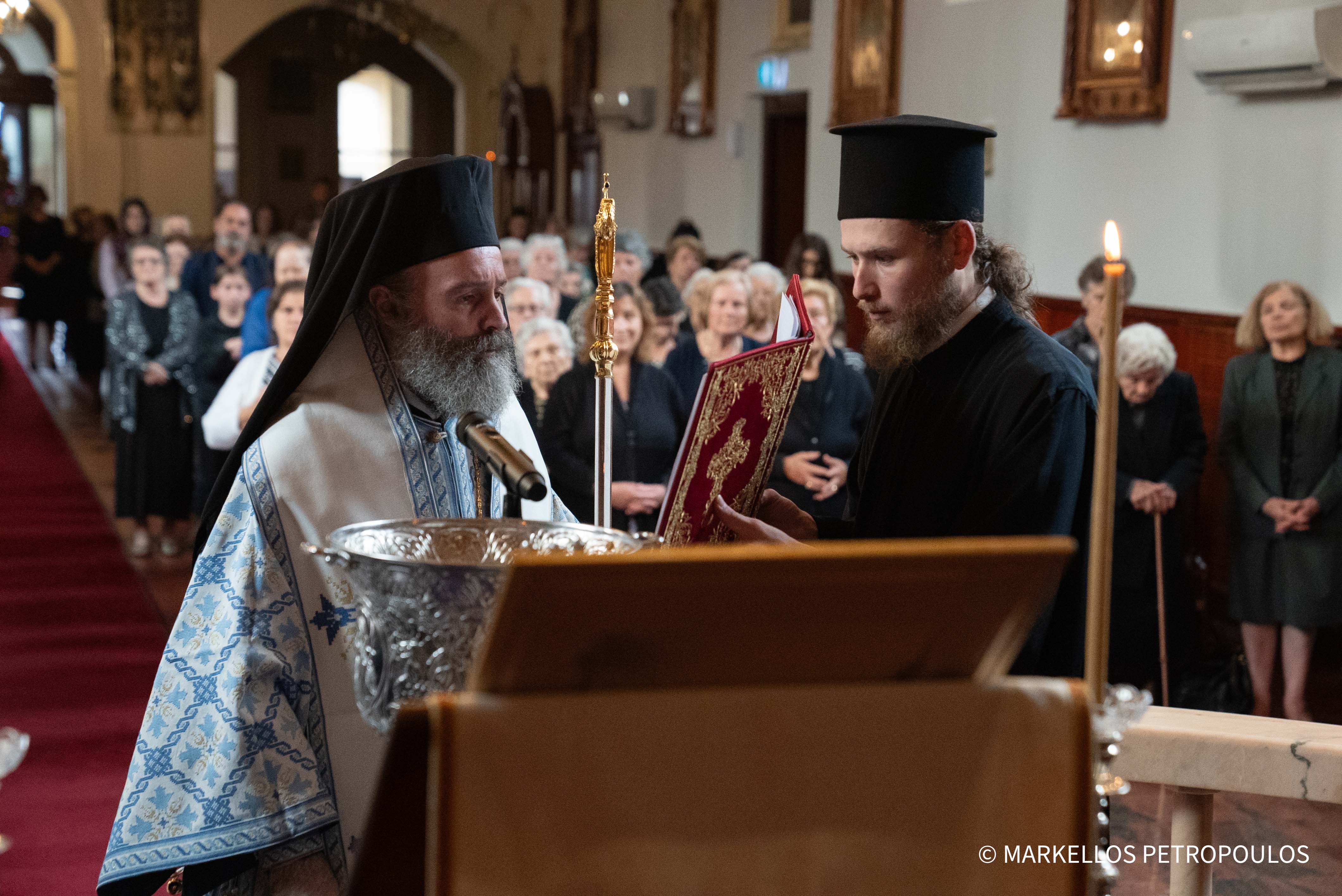 The Eve of the Feast of the Epiphany at the Holy Monastery of ‘Axion Esti’ in Northcote