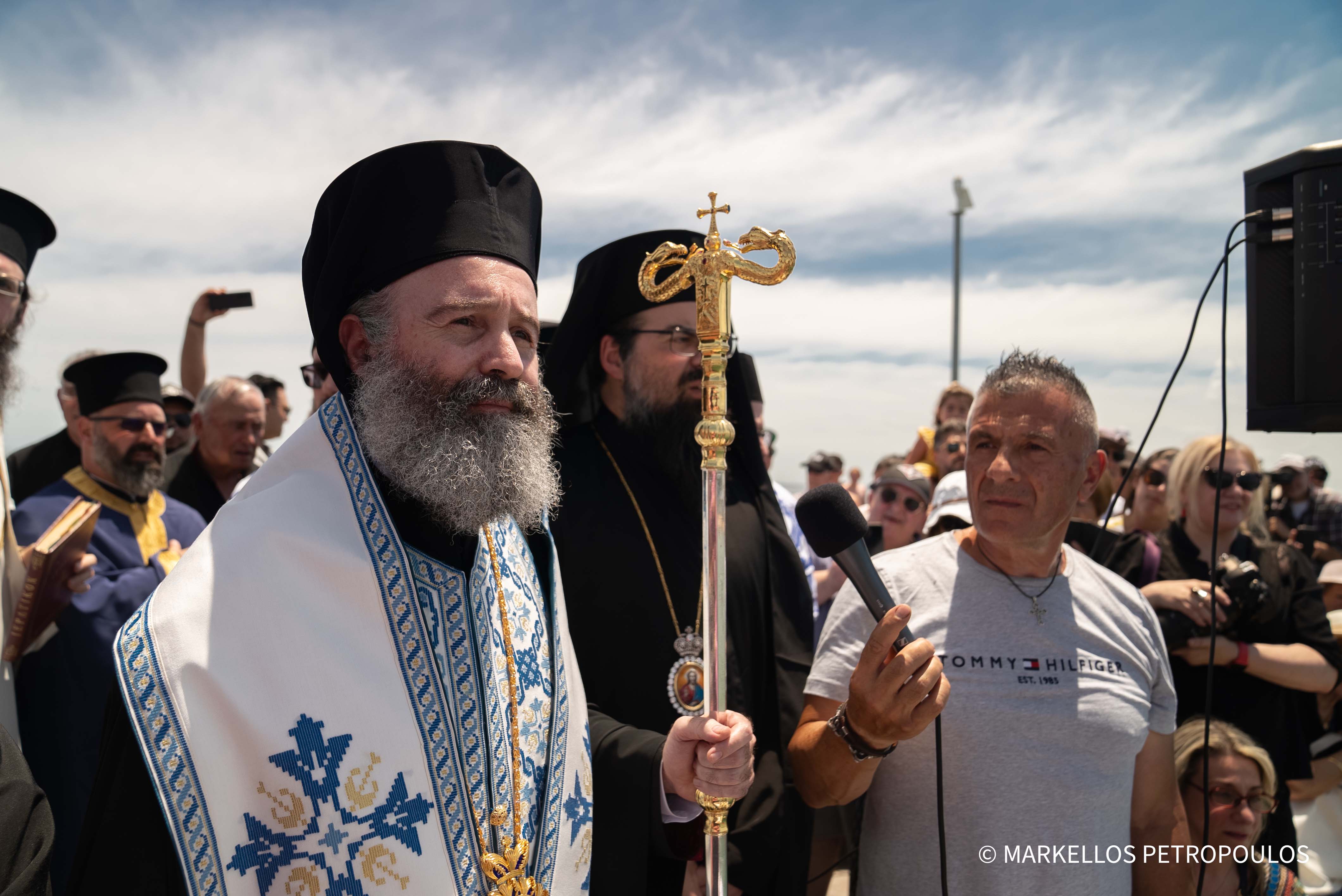 The Blessing of the Waters in Melbourne by Archbishop Makarios of Australia