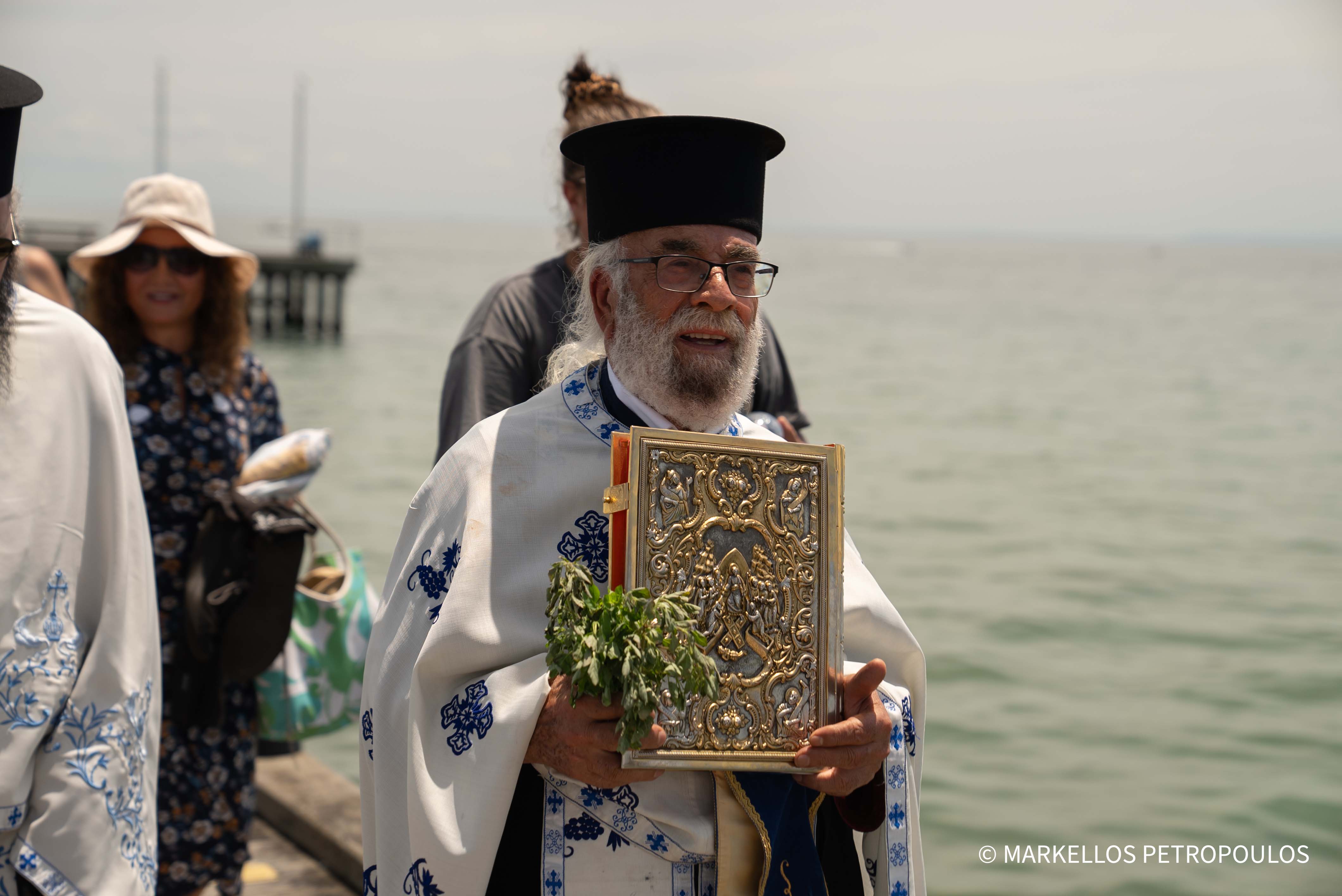 The Blessing of the Waters in Melbourne by Archbishop Makarios of Australia