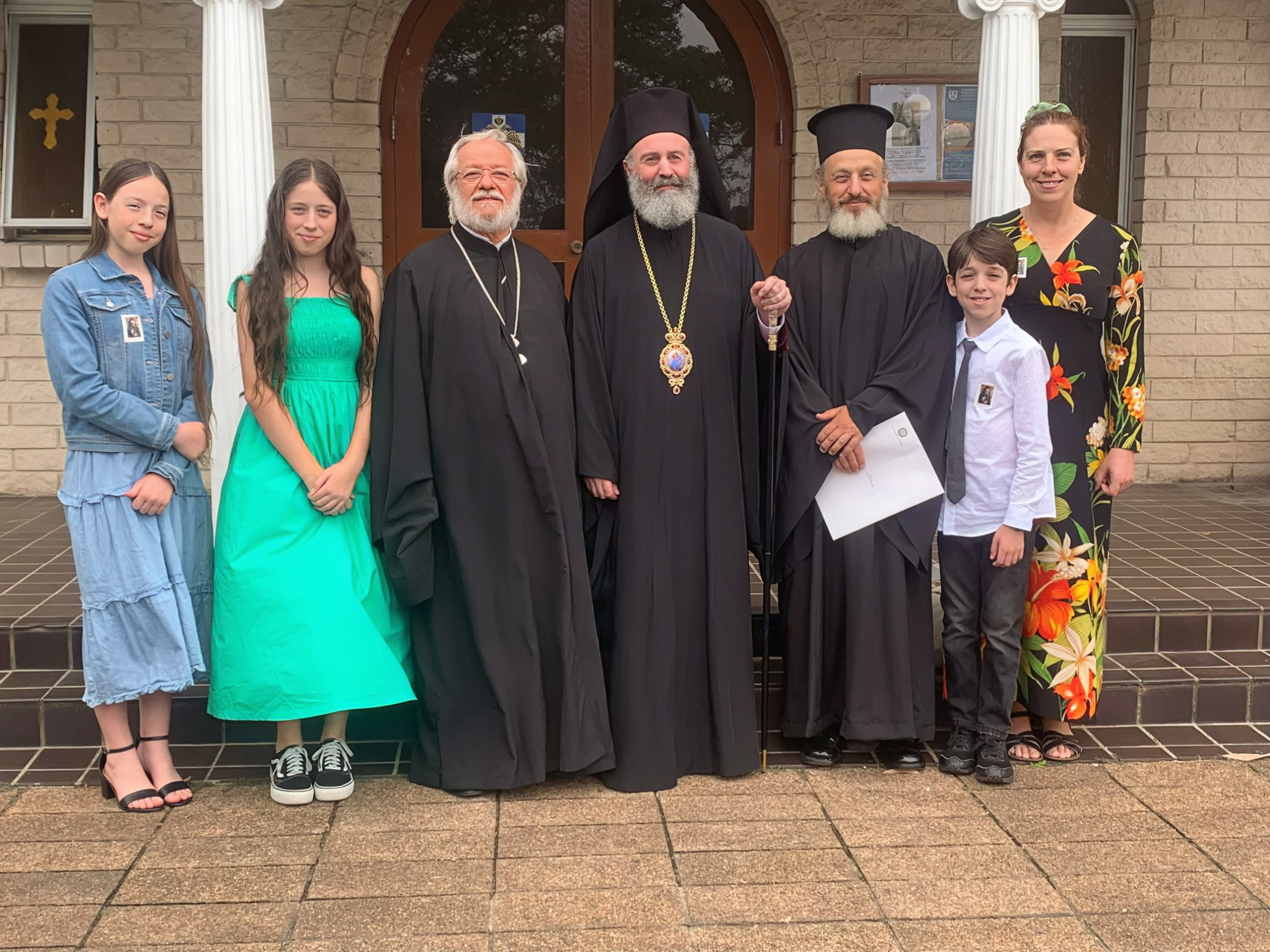 Ordination to the diaconate and tonsure of readers by Archbishop Makarios of Australia in Newcastle