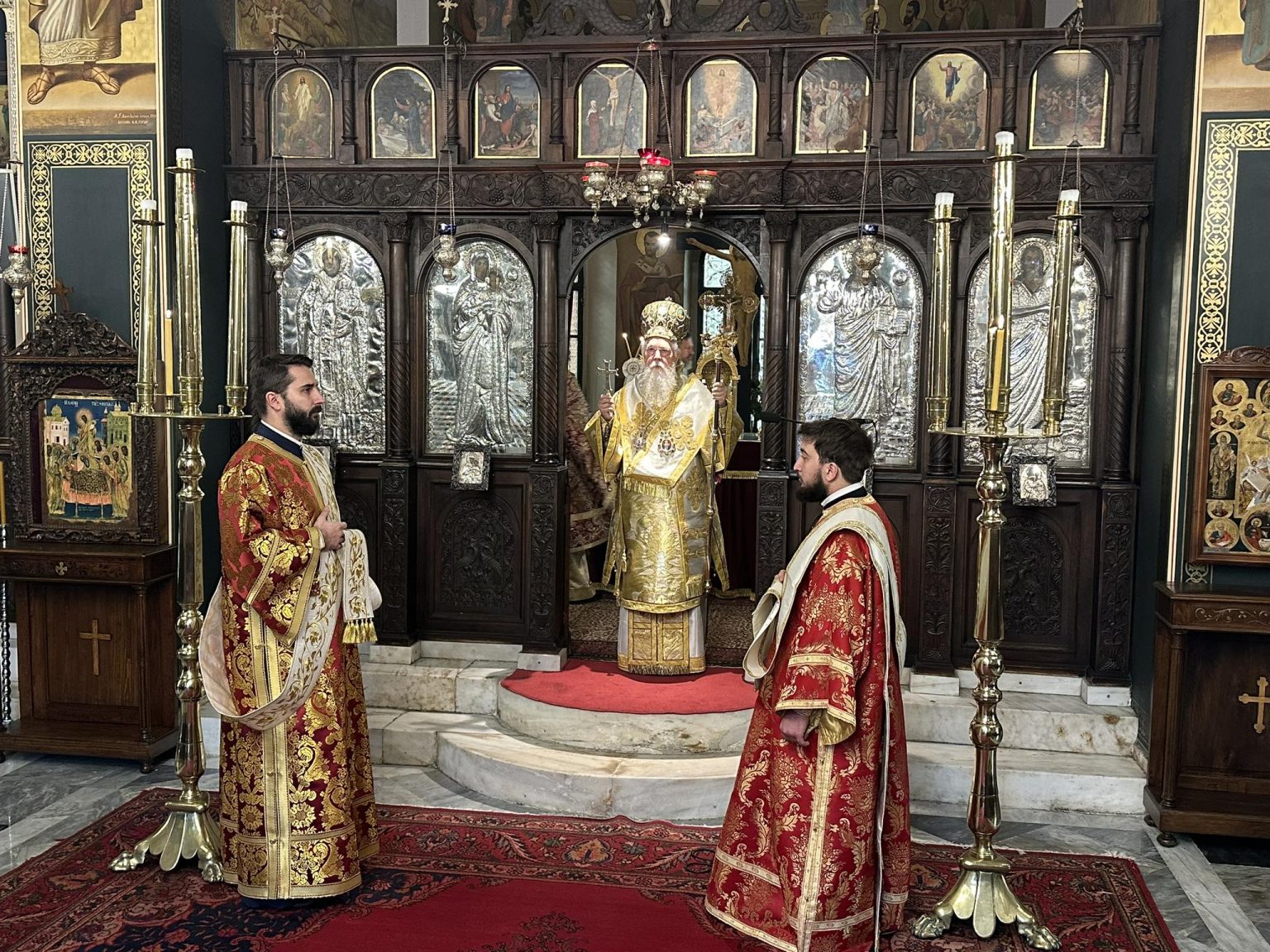 The Sunday of Zacchaeus at the Church of the Ecumenical Patriarchate in Athens