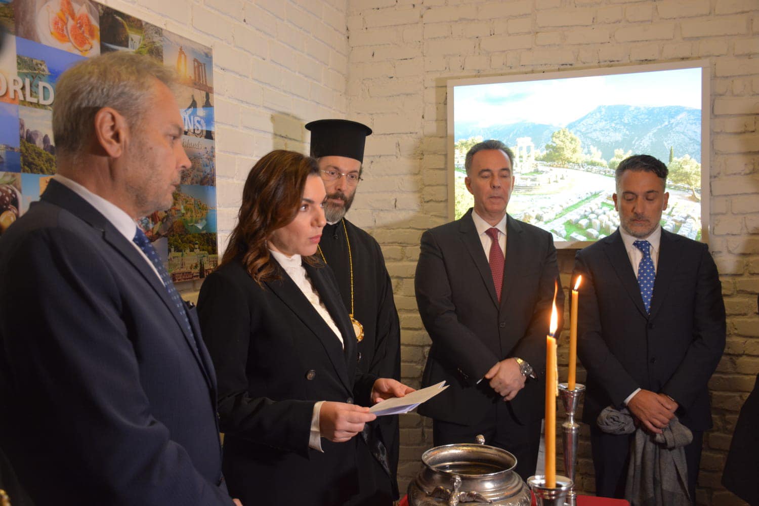 The opening of the new Greek National Tourism Organisation offices in Constantinople