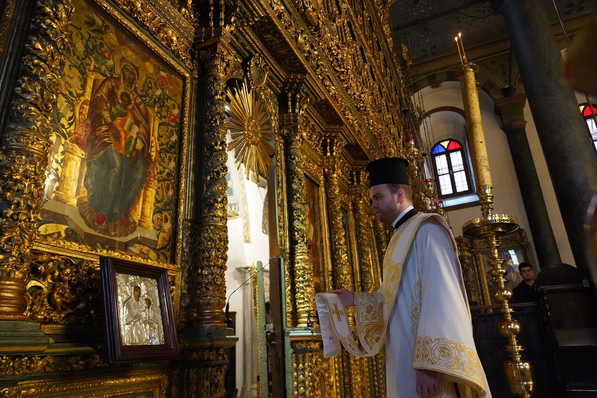The Feast Day of Saint Gregory the Theologian, Archbishop of Constantinople, at the Phanar