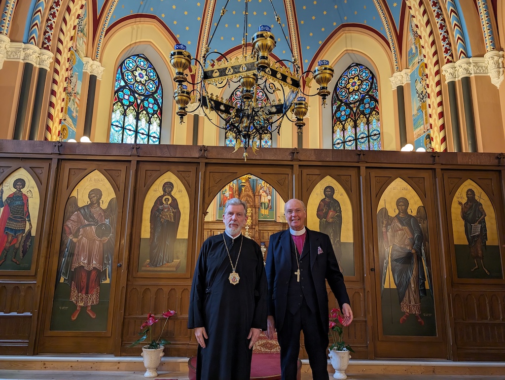 Metropolitan of Sweden welcomes the Chaplain of the Swedish Royal Palace