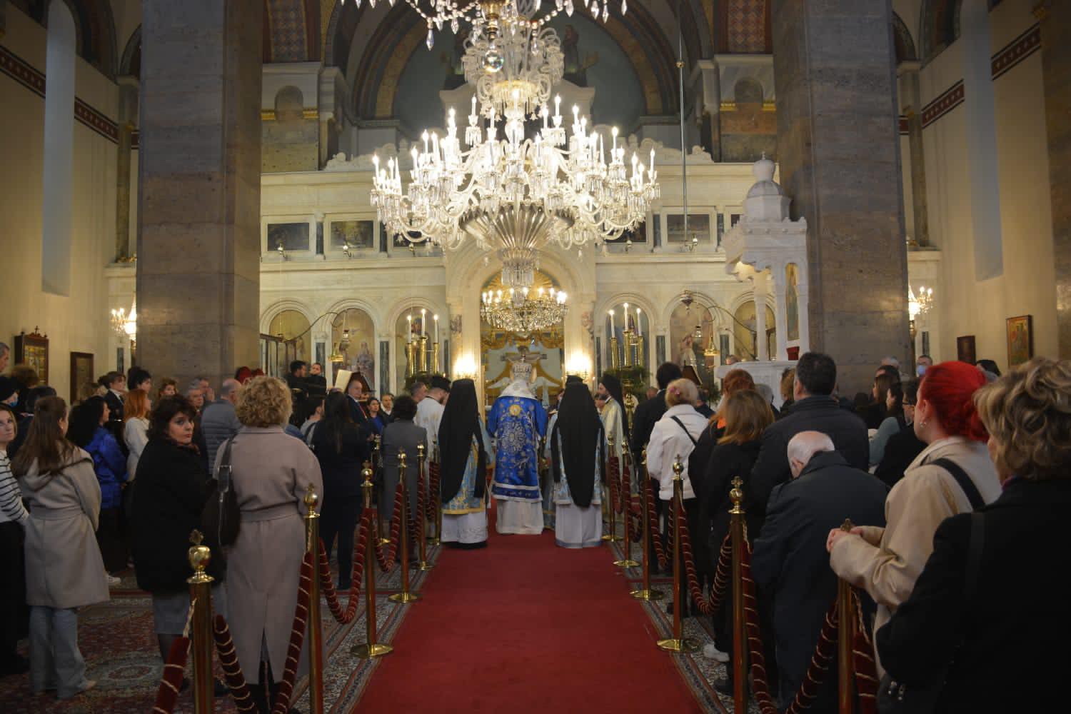 The Blessing of the Waters and throwing of the Cross took place in Chalcedon after 68 years