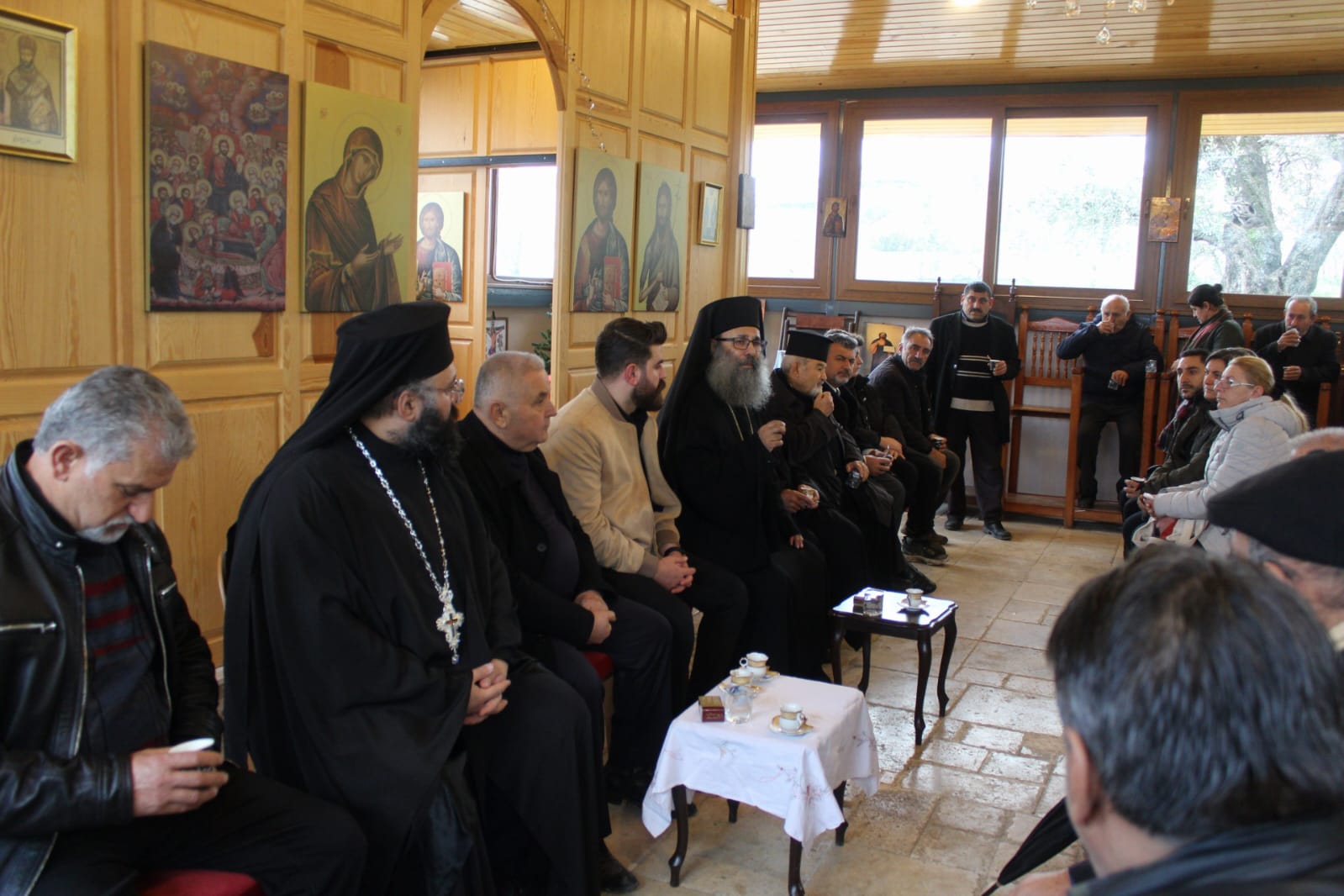 Bishop of Hierapolis performed Trisagion for Earthquake victims in Antakya