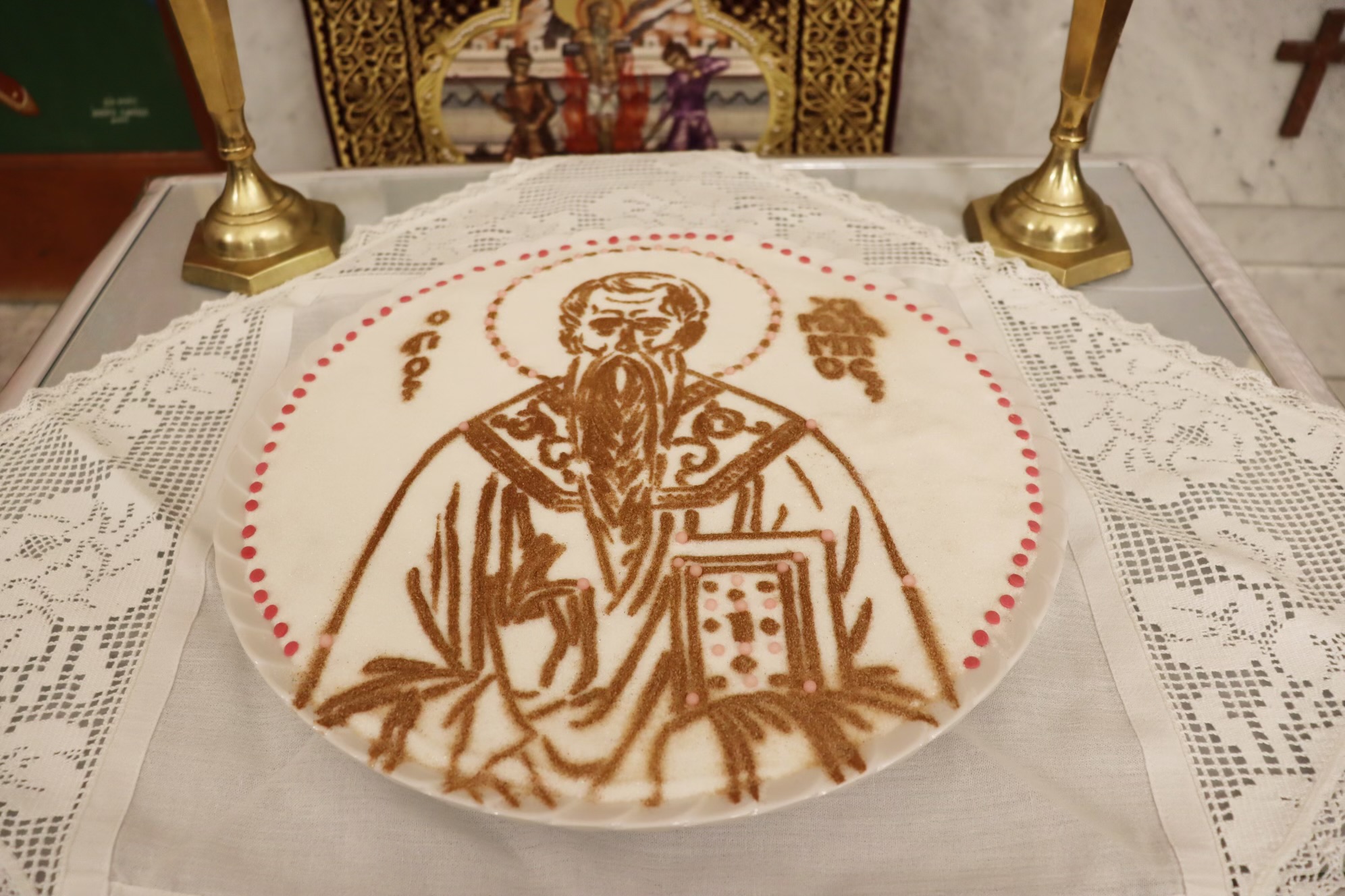 Melbourne: Bishop Kyriakos of Sozopolis liturgised at the celebrating Church of Saint Haralambos, Templestowe