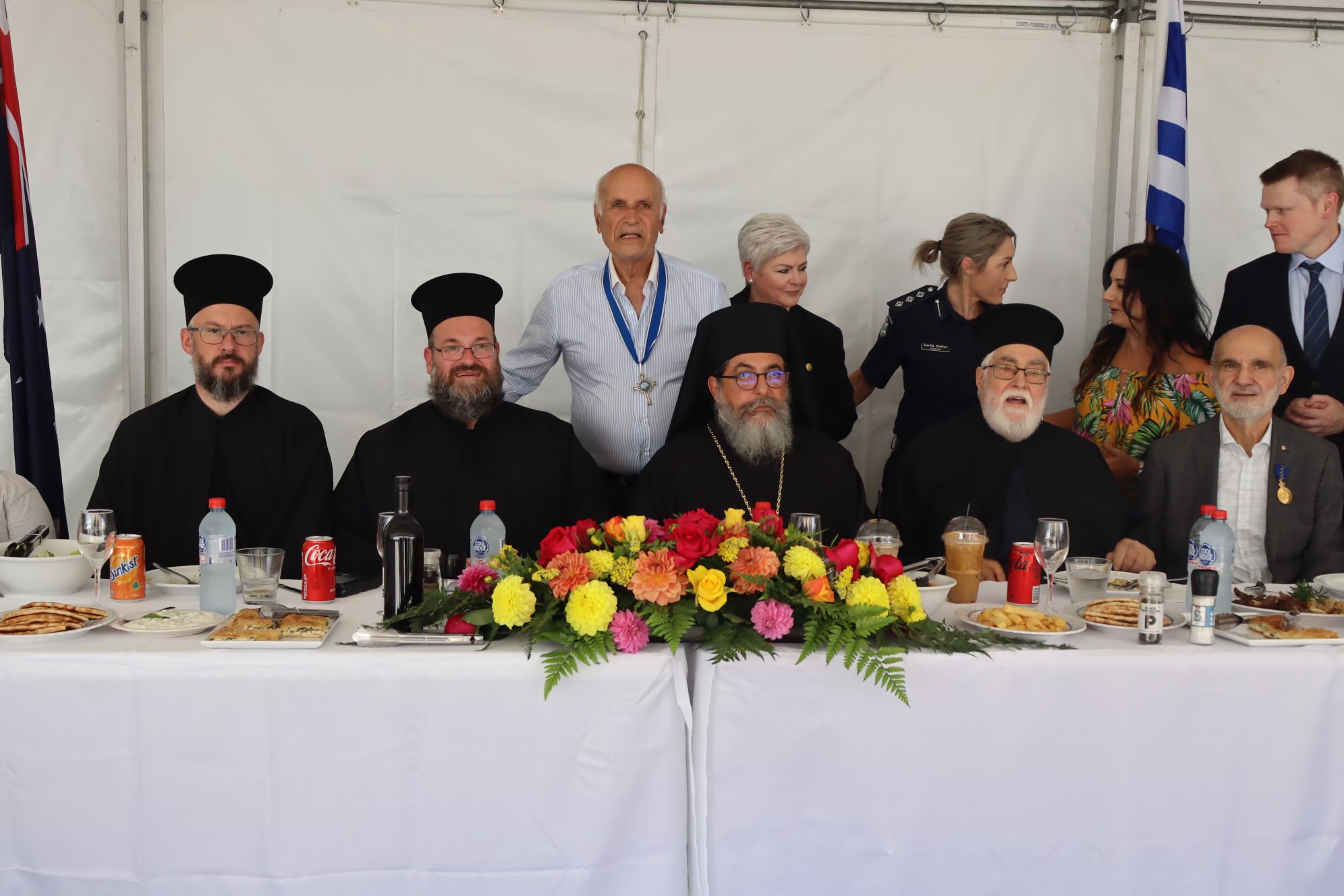 Melbourne: The culmination of the feast day celebrations at the Parish of St Haralambos, Templestowe