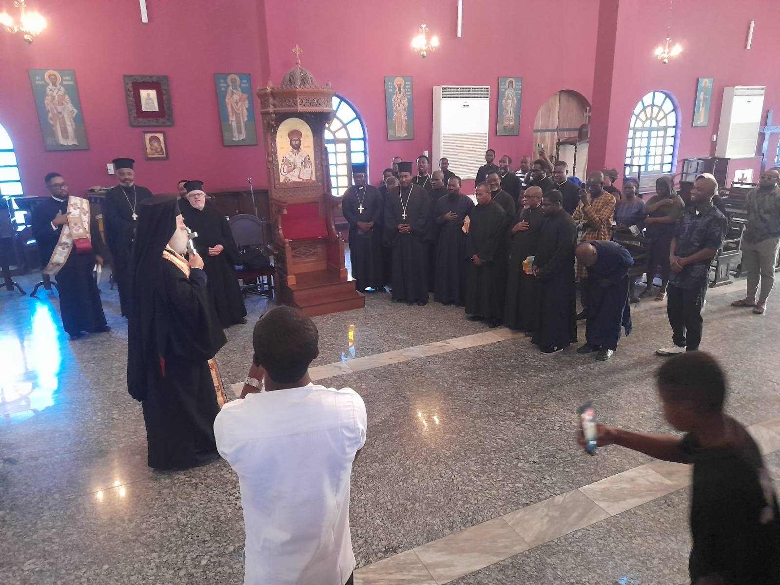 Patriarch of Alexandria visited Metropolis of Nigeria in Lagos