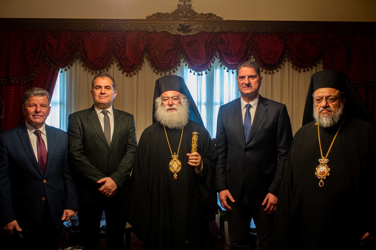 Patriarch of Alexandria visited the Holy Monastery of Voulkanos in Messinia