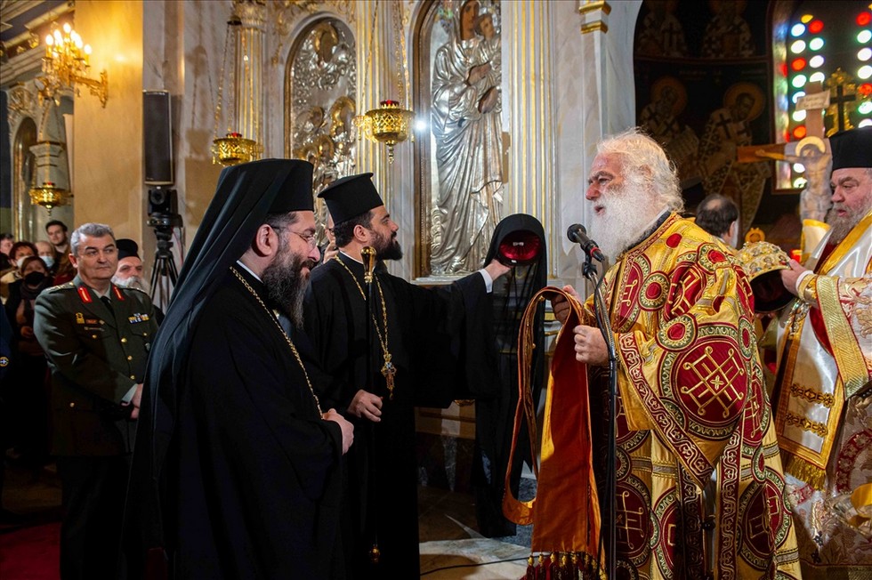 Patriarch of Alexandria presided over the Poly-Hierarchical Divine Liturgy in Kalamata, Greece