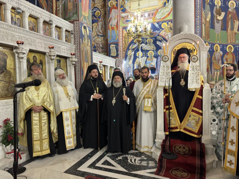 The Feast Day of Saint Nikodemos in his birthplace of Naxos, Greece ...